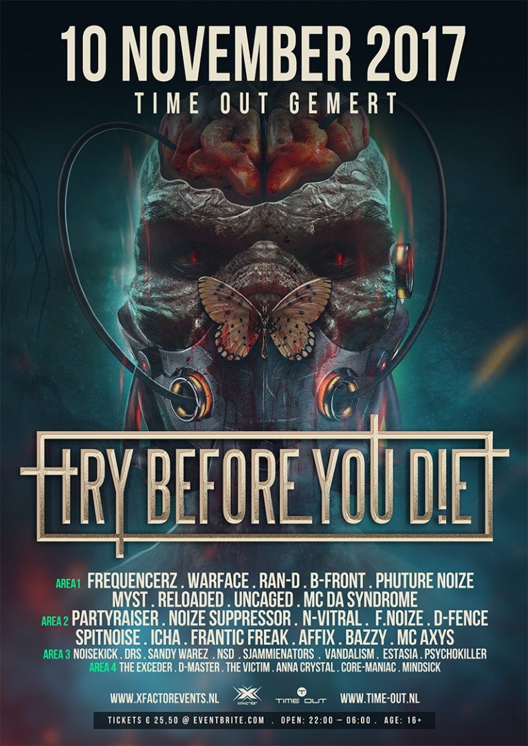 Try Before You Die 2017, NXT events, NXT Gemert, Time Out Gemert, TBYD 2017